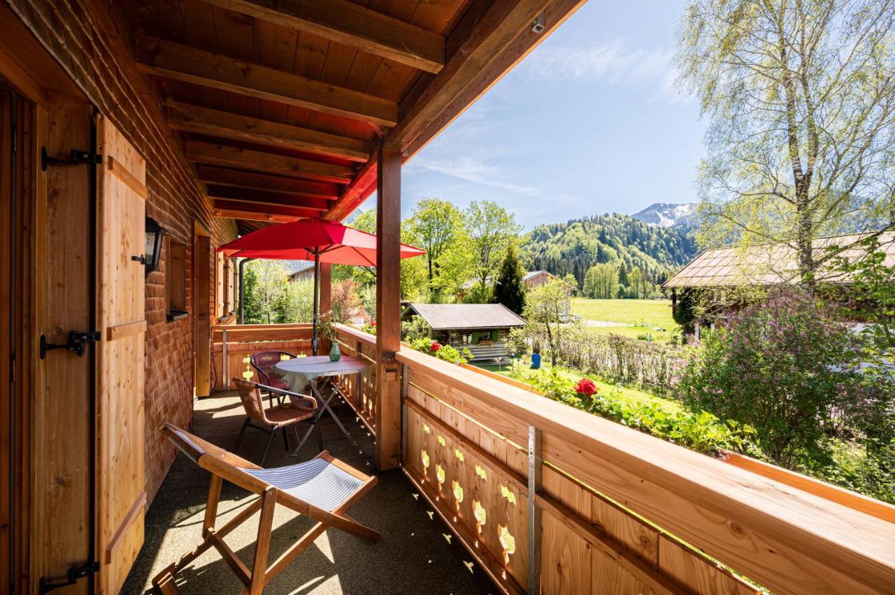 Landhaus Berktold Appartement Oberstdorf Buitenkant foto