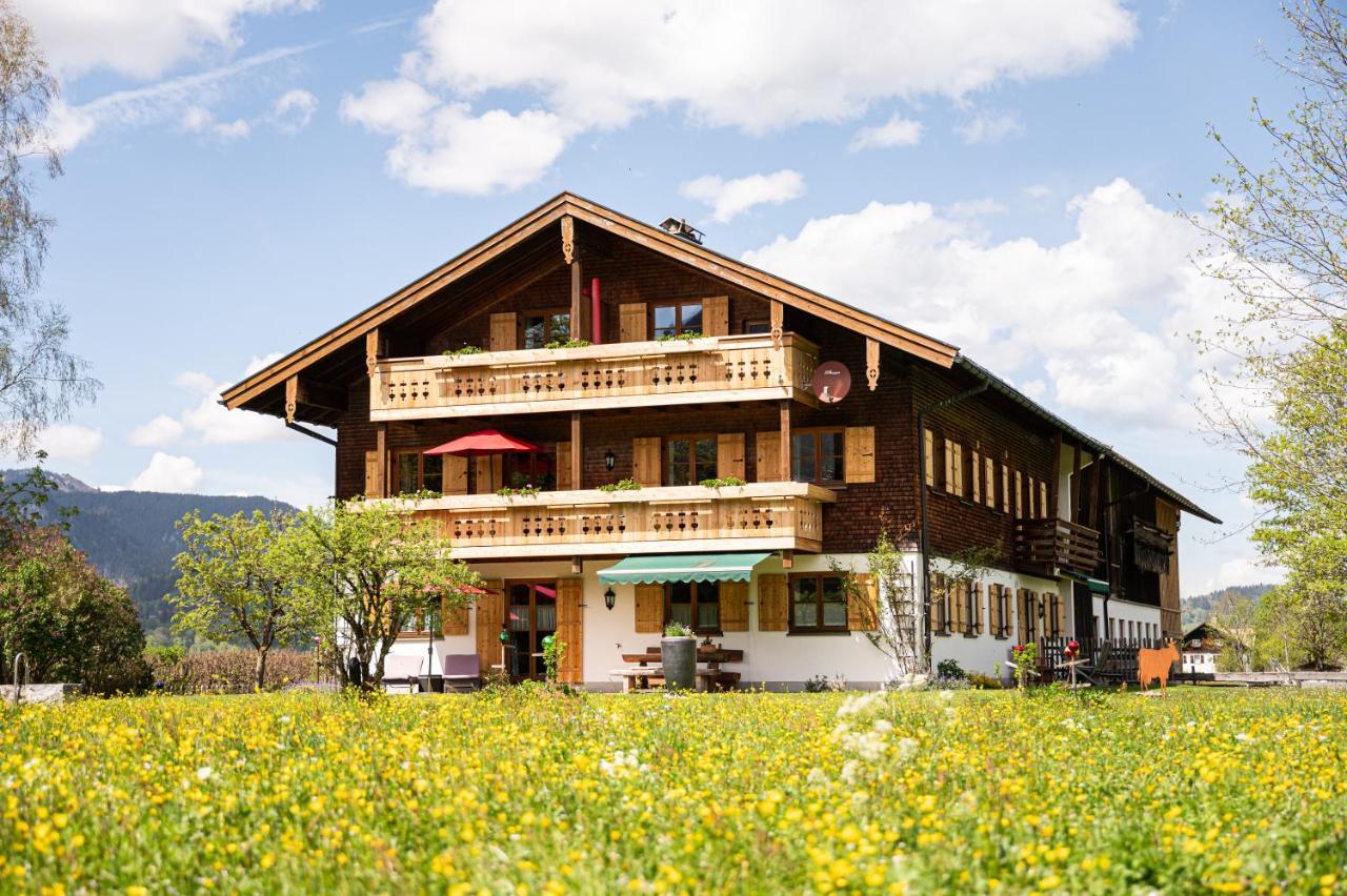 Landhaus Berktold Appartement Oberstdorf Buitenkant foto